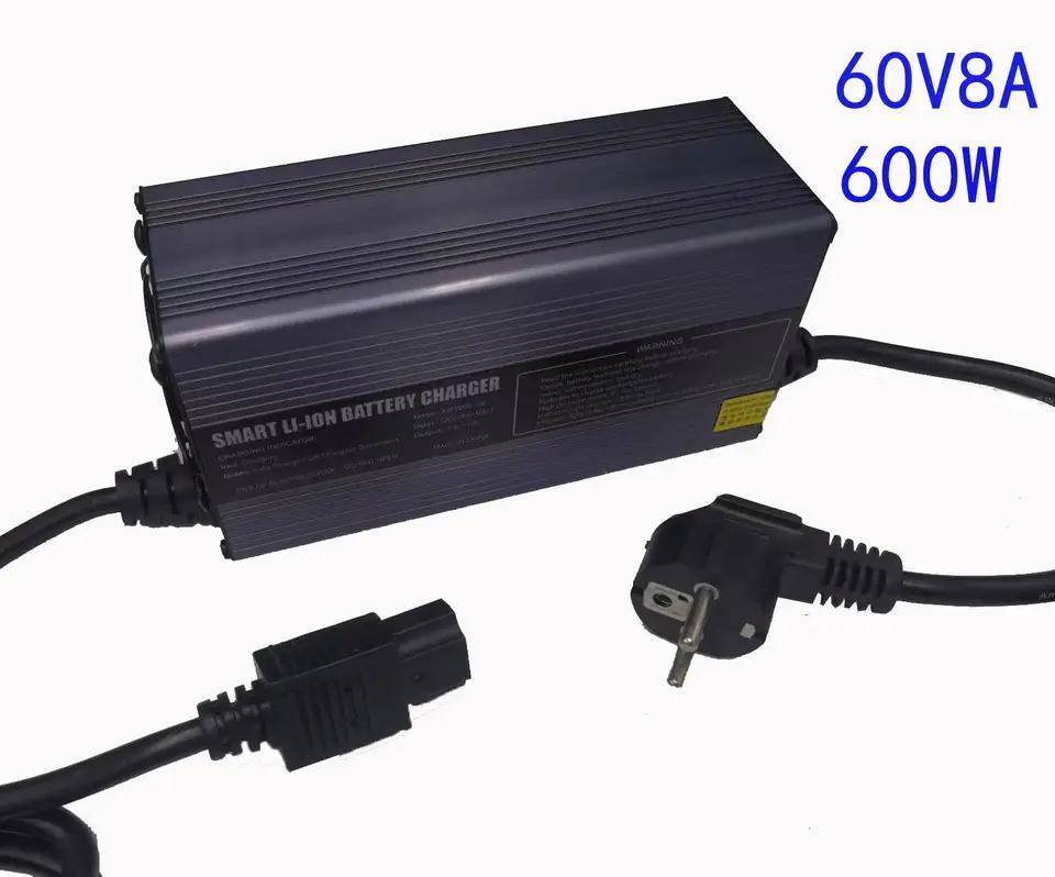 Lithium Battery Charger 60V8a Electric Vehicle Lithium Battery Charger Lithium Iron Phosphate 72V