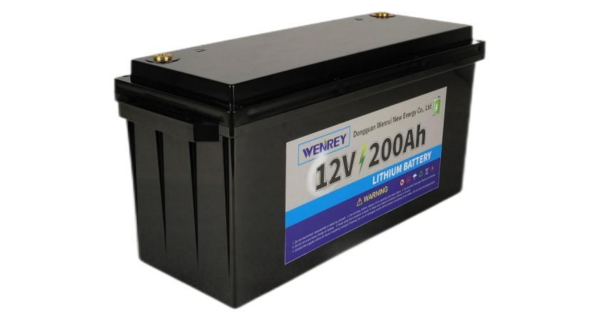 High Quality European and Us Best Supplie LiFePO4 12V 200ah Lithium Battery Made in China