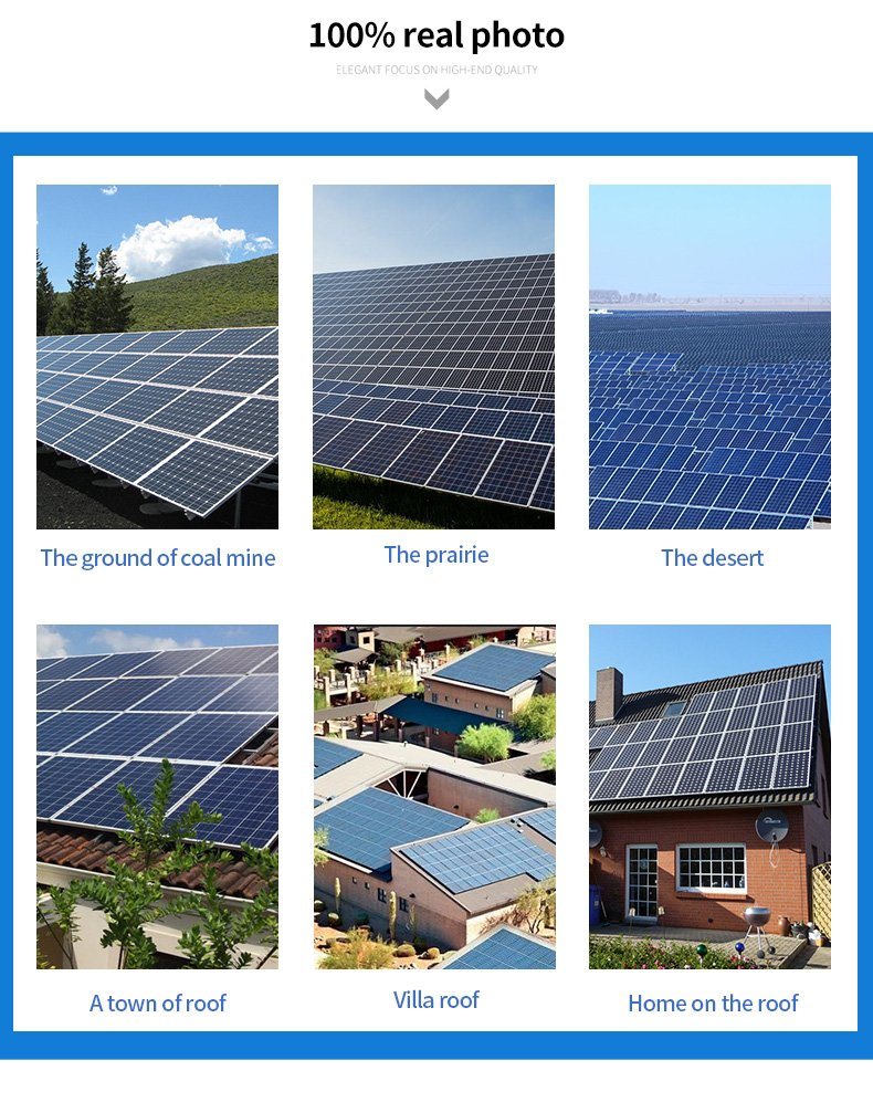 Economical 460 Watt Solar Panels - Monocrystalline Power Lighting Cells for Africa