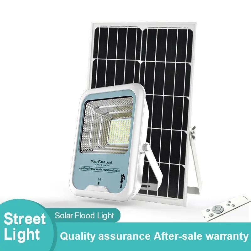 Solarpro Outdoor IP67 Solar Powered LED Flood Light, Wall Mount Metal Shell Solar Flood Lights