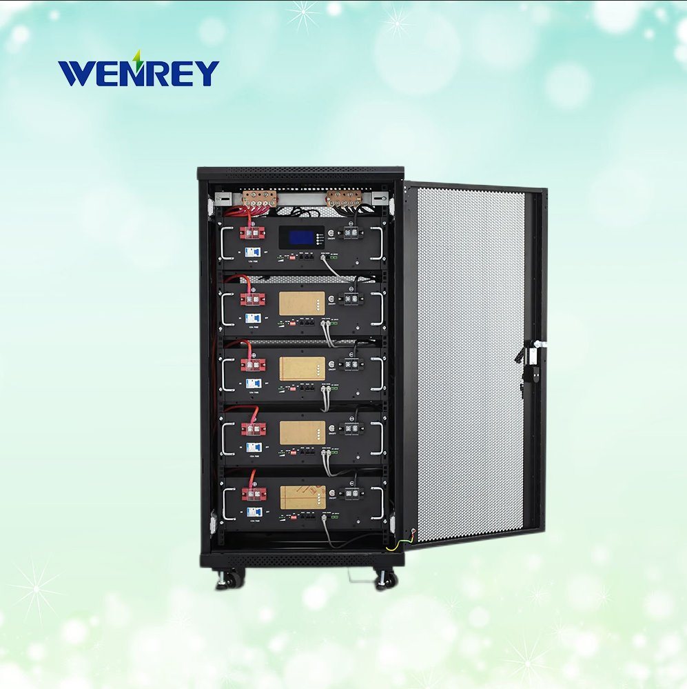 48V100ah Hybrid Inverter System Battery Cabinet with High Voltage 51.2V 60V LiFePO4 Battery for Solar Applications